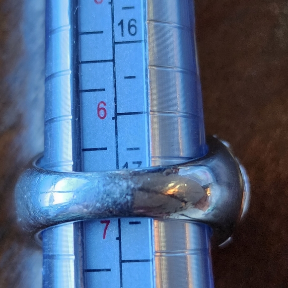 Multi stone silver statement ring - Picture 8 of 8